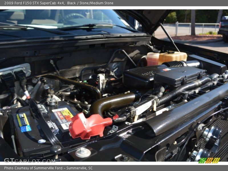 Black / Stone/Medium Stone 2009 Ford F150 STX SuperCab 4x4