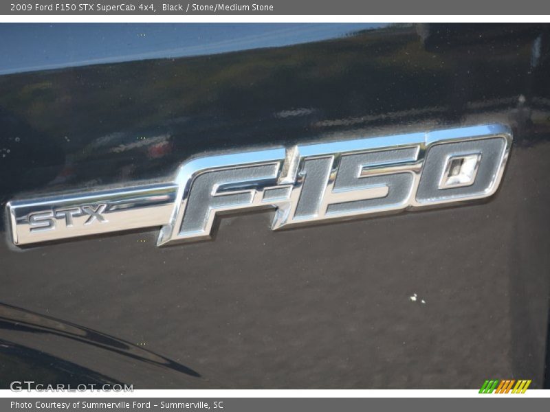 Black / Stone/Medium Stone 2009 Ford F150 STX SuperCab 4x4