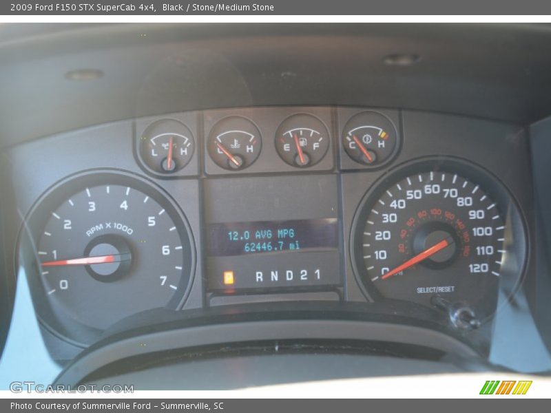 Black / Stone/Medium Stone 2009 Ford F150 STX SuperCab 4x4