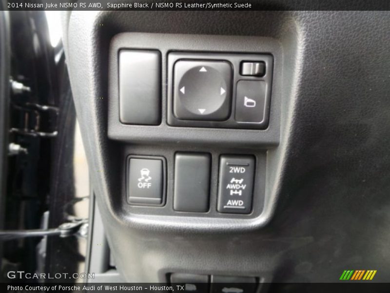 Sapphire Black / NISMO RS Leather/Synthetic Suede 2014 Nissan Juke NISMO RS AWD