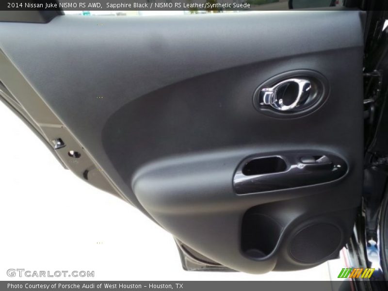 Sapphire Black / NISMO RS Leather/Synthetic Suede 2014 Nissan Juke NISMO RS AWD