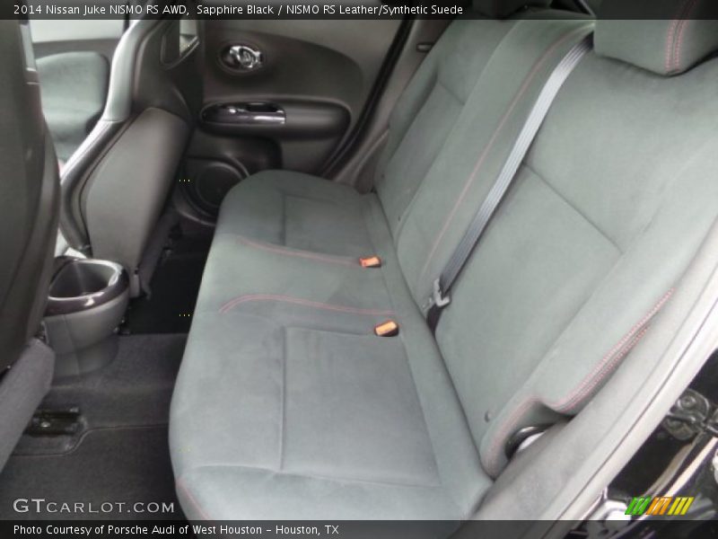 Rear Seat of 2014 Juke NISMO RS AWD