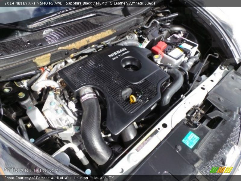  2014 Juke NISMO RS AWD Engine - 1.6 Liter NISMO DIG Turbocharged DOHC 16-Valve CVTCS 4 Cylinder