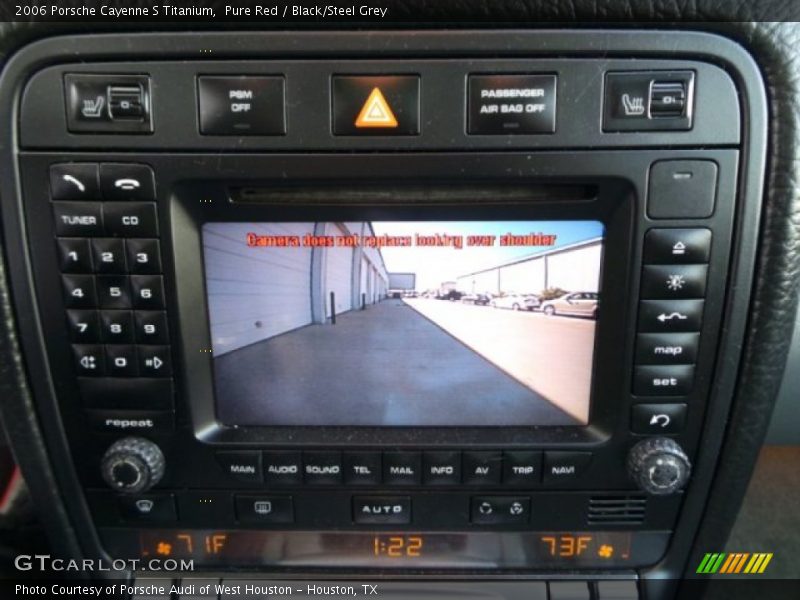 Pure Red / Black/Steel Grey 2006 Porsche Cayenne S Titanium