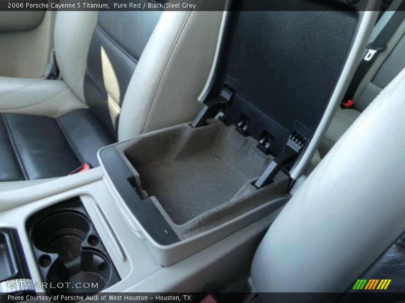 Pure Red / Black/Steel Grey 2006 Porsche Cayenne S Titanium