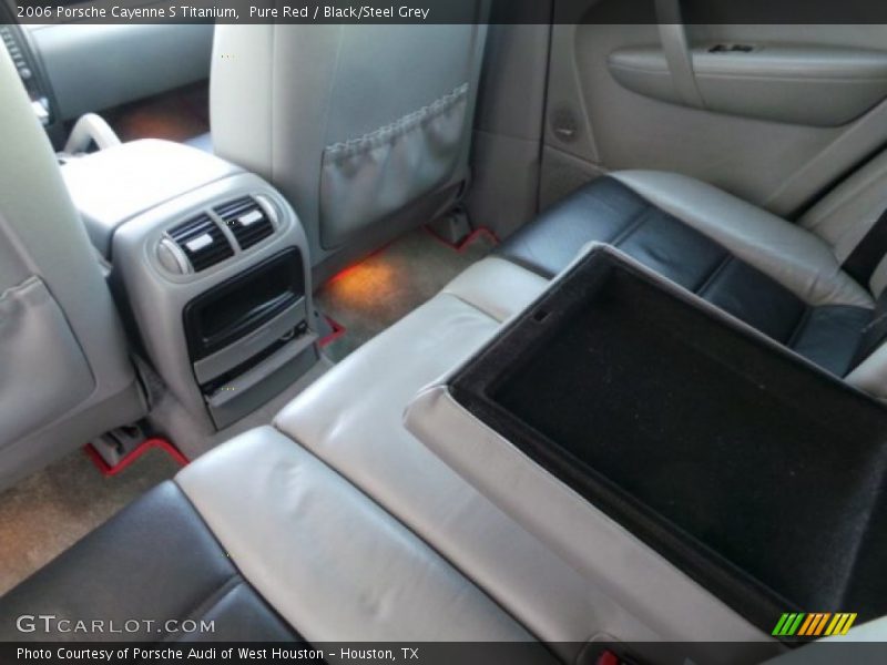 Pure Red / Black/Steel Grey 2006 Porsche Cayenne S Titanium