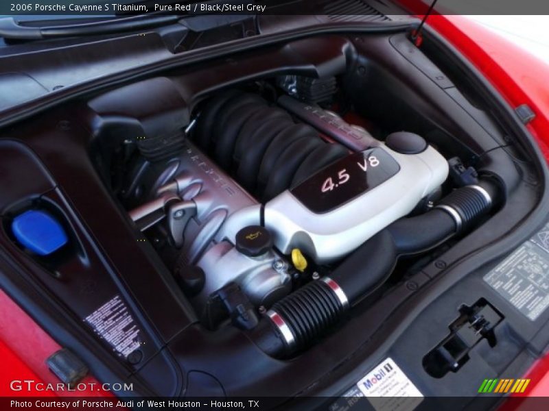 Pure Red / Black/Steel Grey 2006 Porsche Cayenne S Titanium