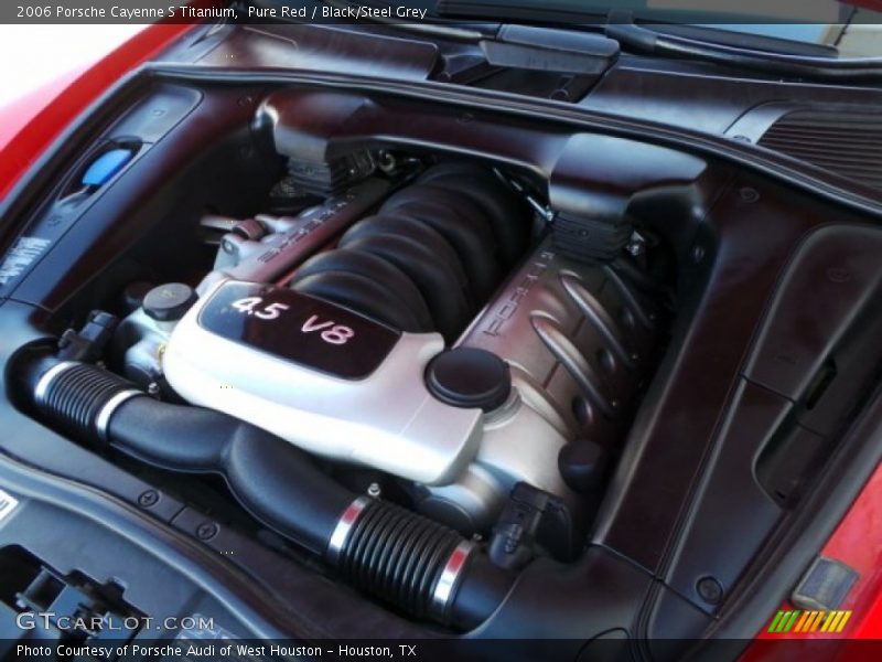 Pure Red / Black/Steel Grey 2006 Porsche Cayenne S Titanium