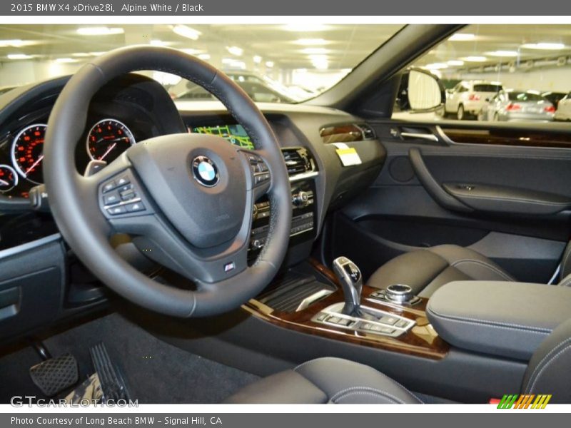 Alpine White / Black 2015 BMW X4 xDrive28i
