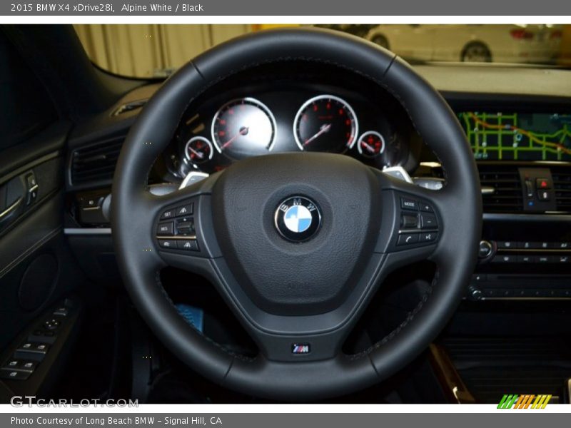 Alpine White / Black 2015 BMW X4 xDrive28i