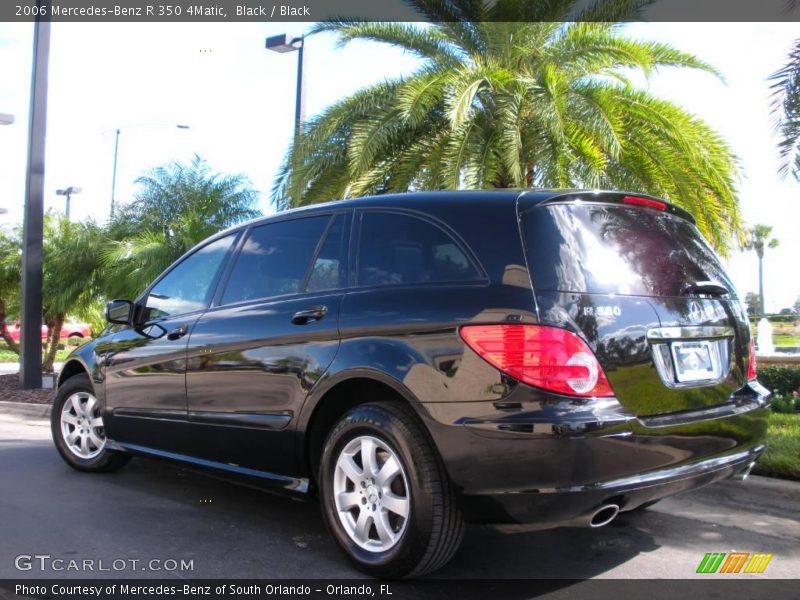 Black / Black 2006 Mercedes-Benz R 350 4Matic