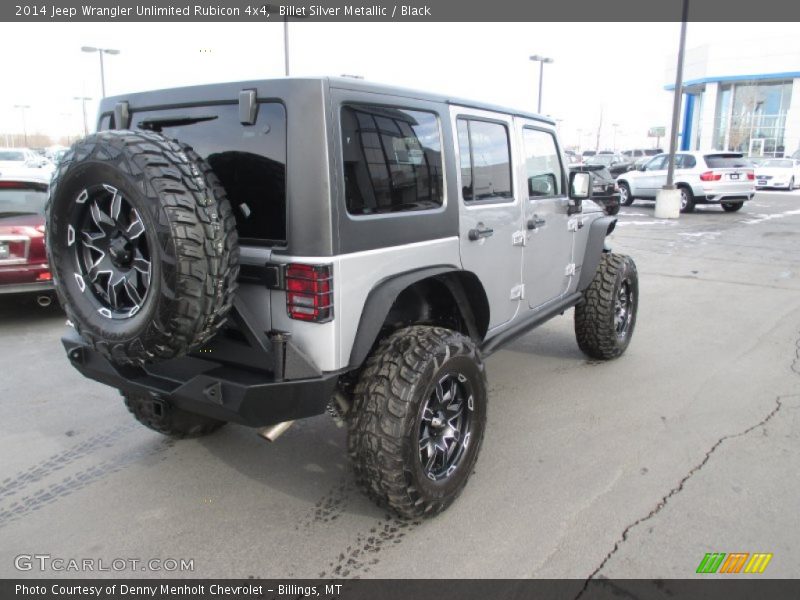 Billet Silver Metallic / Black 2014 Jeep Wrangler Unlimited Rubicon 4x4