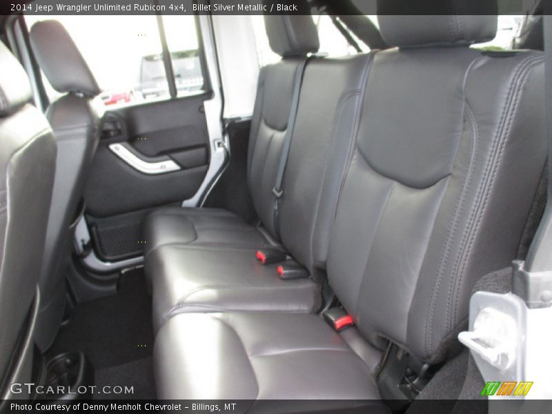 Billet Silver Metallic / Black 2014 Jeep Wrangler Unlimited Rubicon 4x4