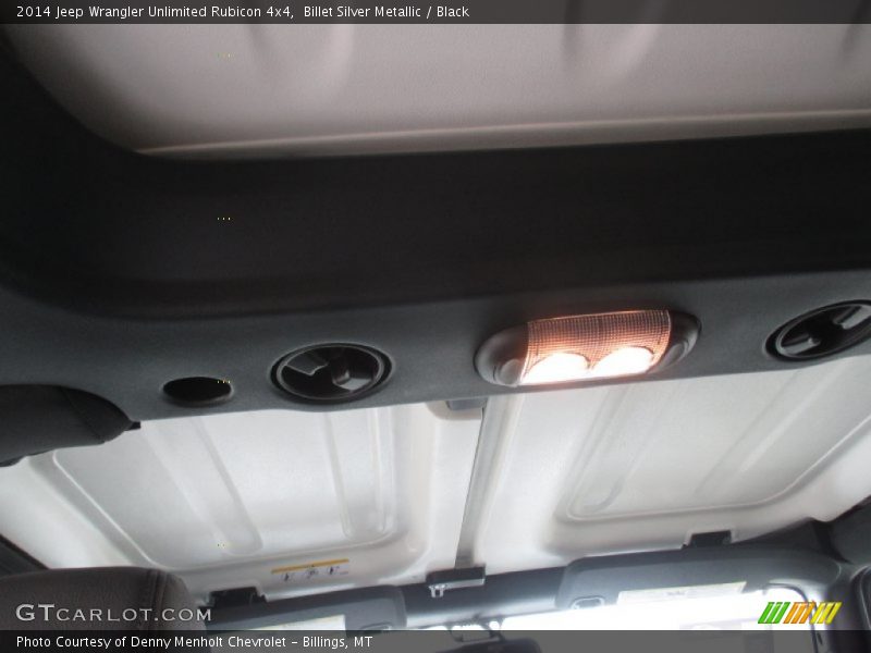 Billet Silver Metallic / Black 2014 Jeep Wrangler Unlimited Rubicon 4x4