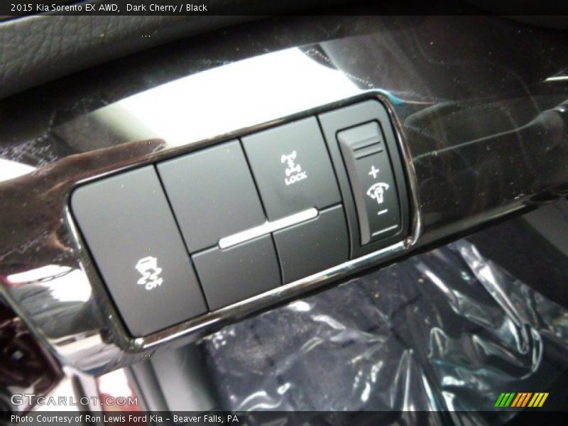 Dark Cherry / Black 2015 Kia Sorento EX AWD