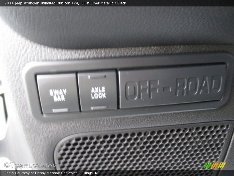Billet Silver Metallic / Black 2014 Jeep Wrangler Unlimited Rubicon 4x4