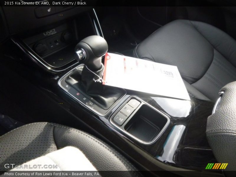 Dark Cherry / Black 2015 Kia Sorento EX AWD