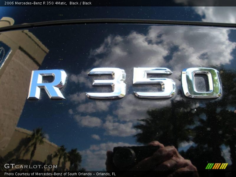 Black / Black 2006 Mercedes-Benz R 350 4Matic