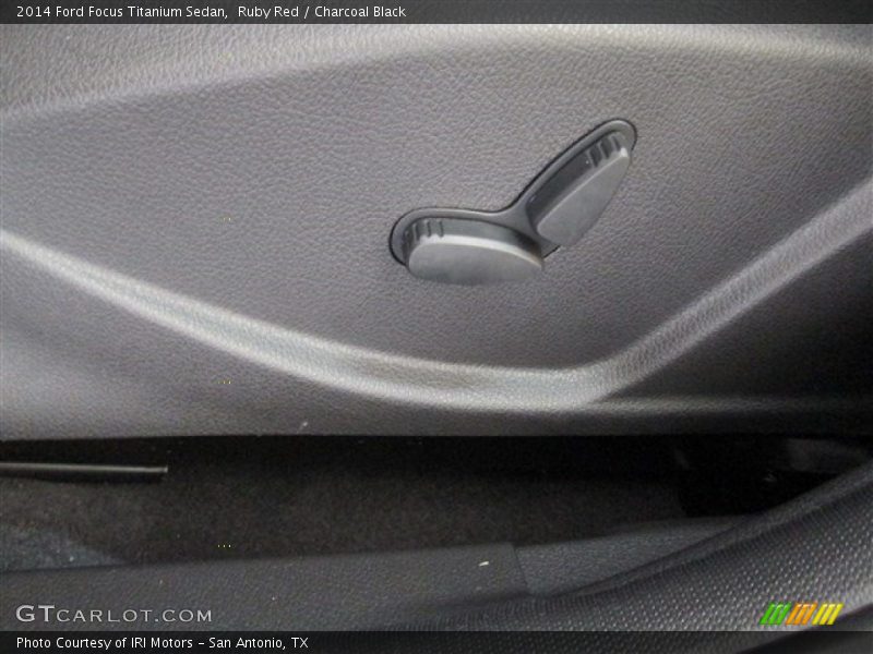 Ruby Red / Charcoal Black 2014 Ford Focus Titanium Sedan