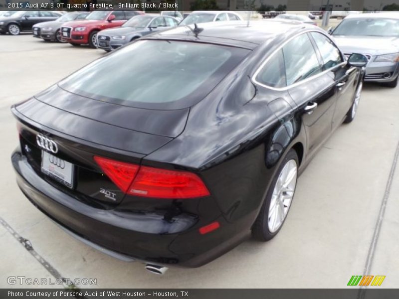 Brilliant Black / Black 2015 Audi A7 3.0T quattro Prestige