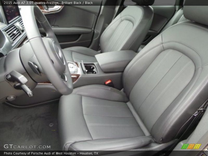 Brilliant Black / Black 2015 Audi A7 3.0T quattro Prestige