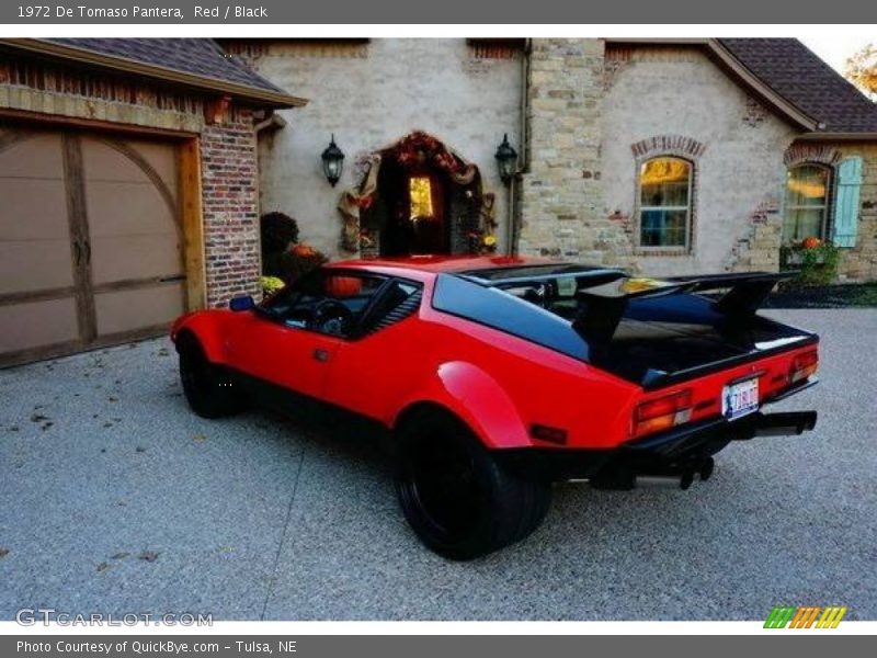 Red / Black 1972 De Tomaso Pantera