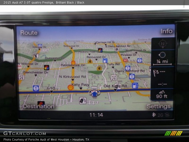 Brilliant Black / Black 2015 Audi A7 3.0T quattro Prestige