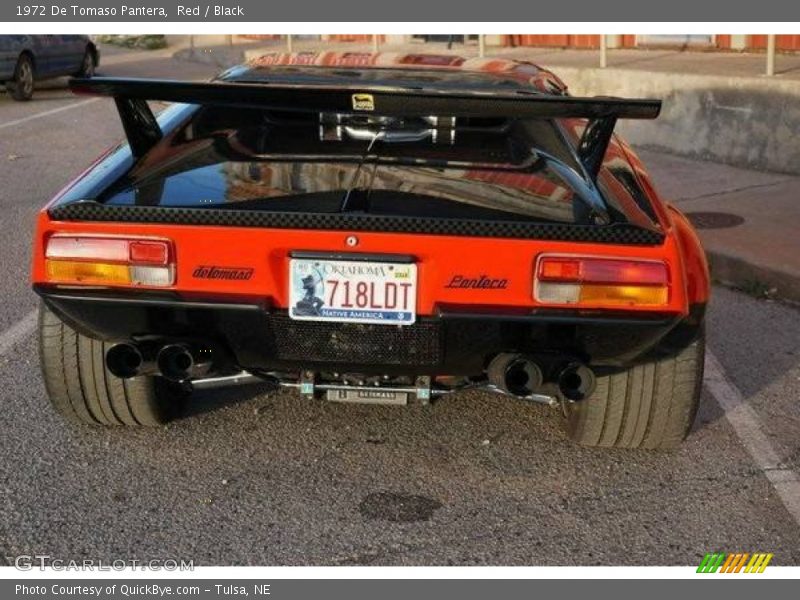 Red / Black 1972 De Tomaso Pantera