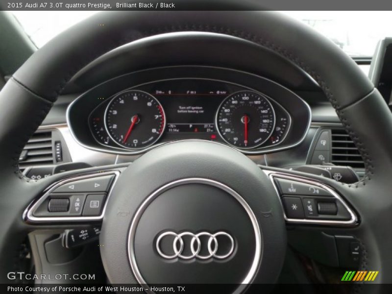 Brilliant Black / Black 2015 Audi A7 3.0T quattro Prestige