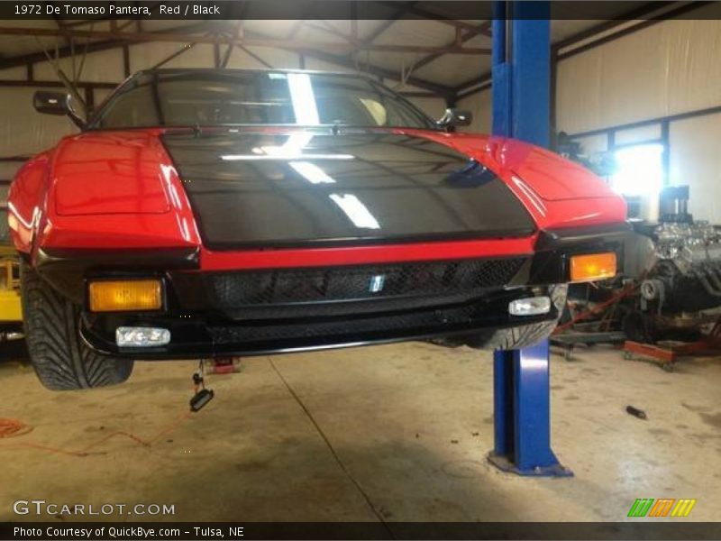 Red / Black 1972 De Tomaso Pantera