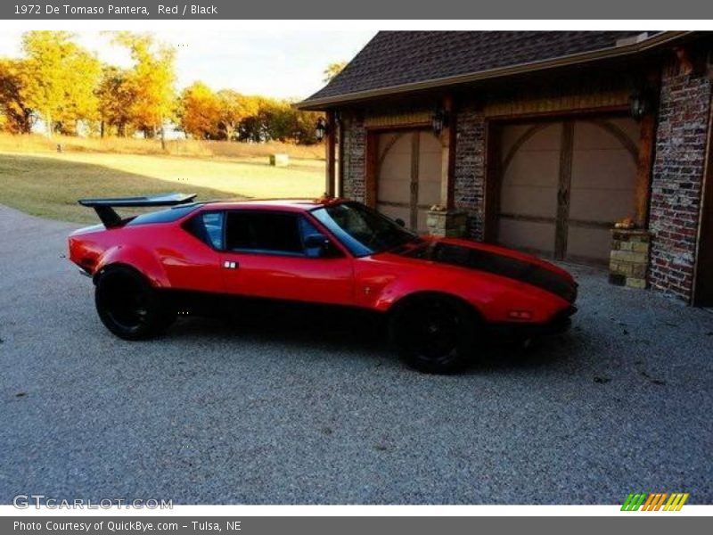 Red / Black 1972 De Tomaso Pantera