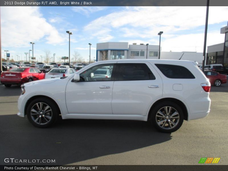Bright White / Black 2013 Dodge Durango R/T AWD