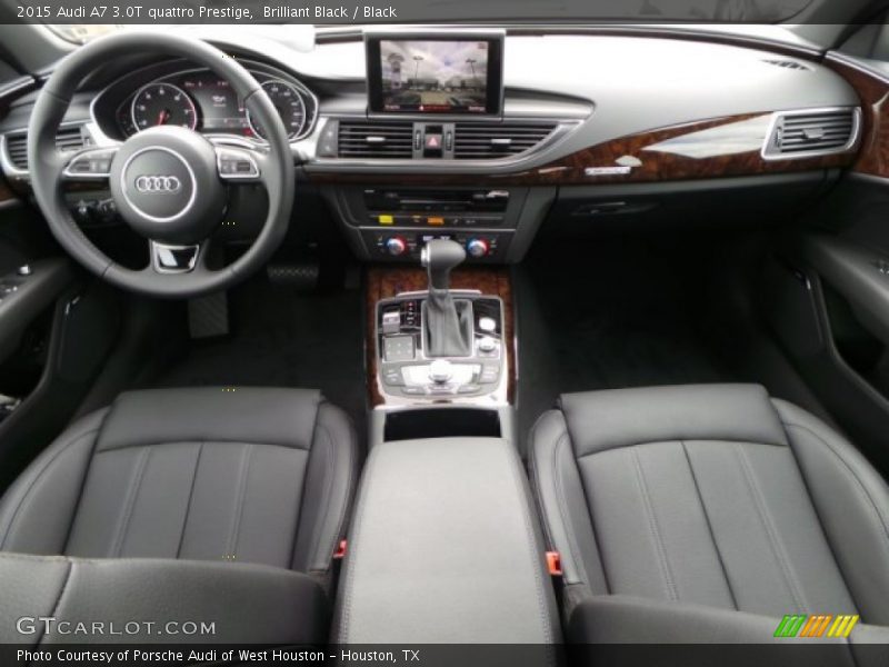 Brilliant Black / Black 2015 Audi A7 3.0T quattro Prestige