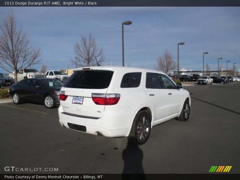 Bright White / Black 2013 Dodge Durango R/T AWD