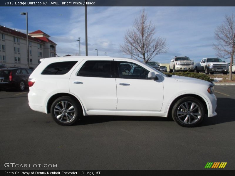 Bright White / Black 2013 Dodge Durango R/T AWD