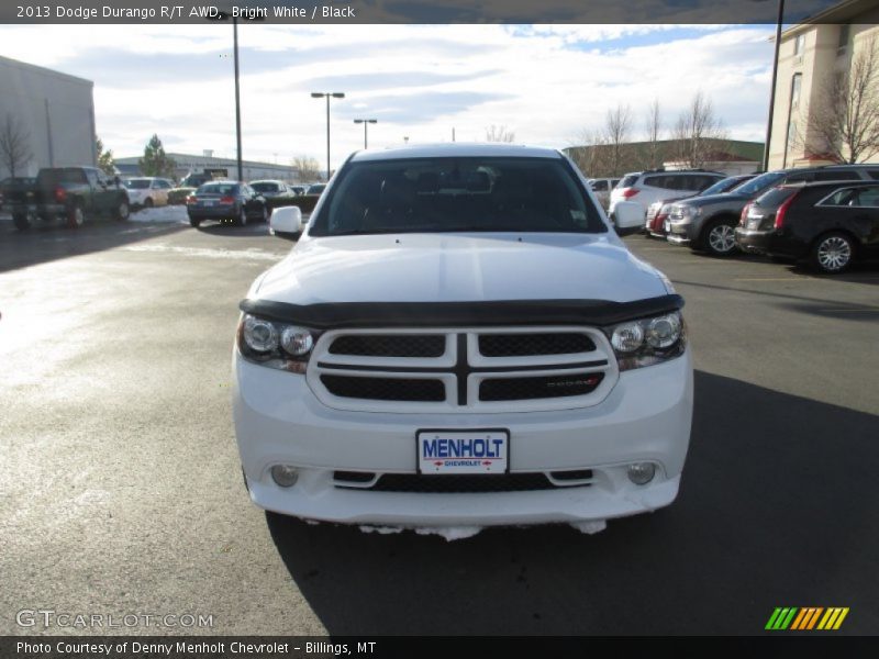 Bright White / Black 2013 Dodge Durango R/T AWD