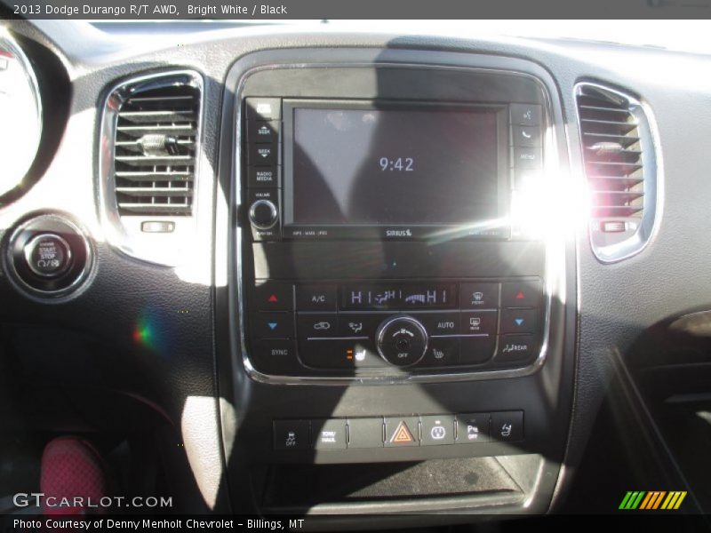 Bright White / Black 2013 Dodge Durango R/T AWD