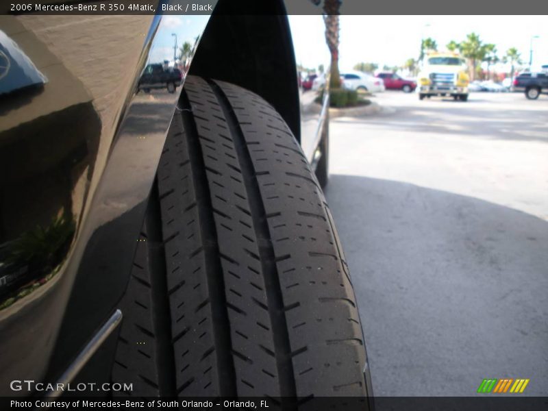 Black / Black 2006 Mercedes-Benz R 350 4Matic