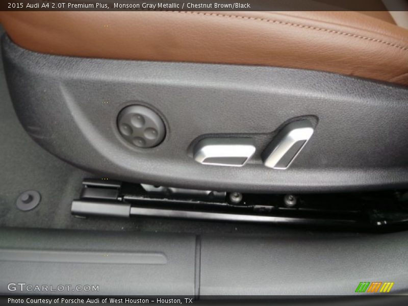 Monsoon Gray Metallic / Chestnut Brown/Black 2015 Audi A4 2.0T Premium Plus