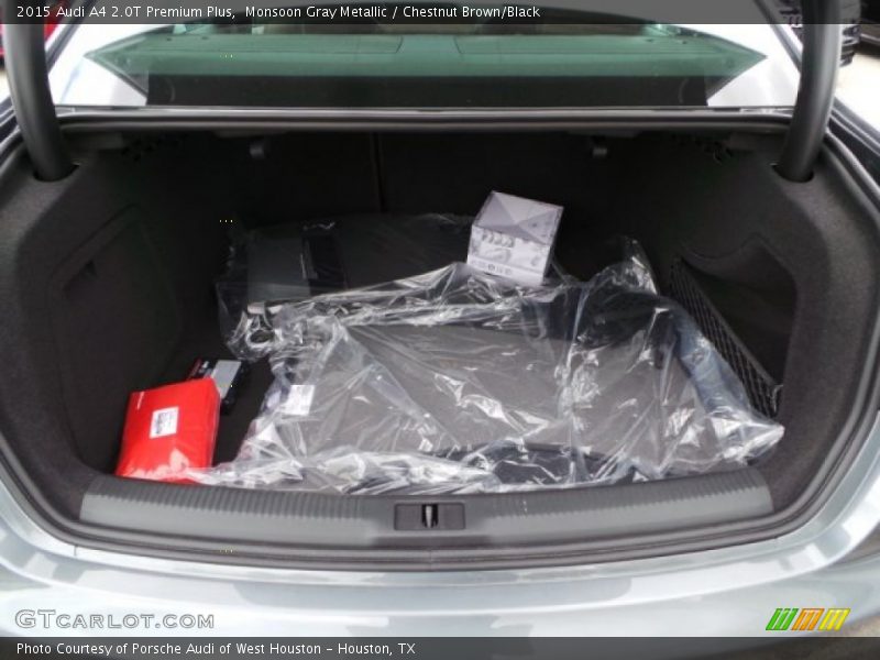 Monsoon Gray Metallic / Chestnut Brown/Black 2015 Audi A4 2.0T Premium Plus
