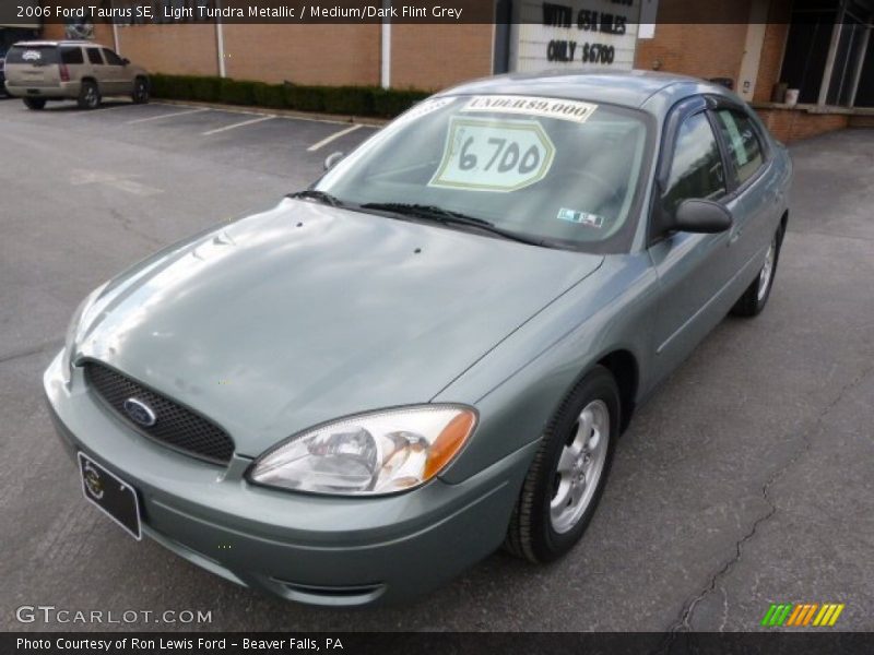 Light Tundra Metallic / Medium/Dark Flint Grey 2006 Ford Taurus SE