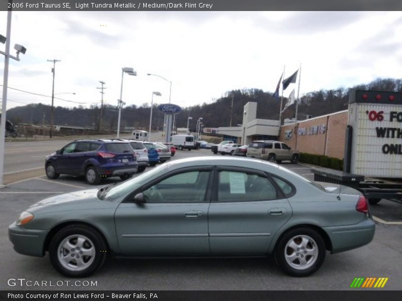 Light Tundra Metallic / Medium/Dark Flint Grey 2006 Ford Taurus SE