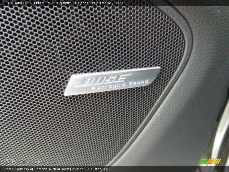 Daytona Gray Metallic / Black 2015 Audi Q7 3.0 Premium Plus quattro