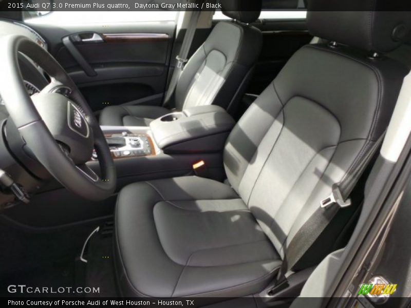 Daytona Gray Metallic / Black 2015 Audi Q7 3.0 Premium Plus quattro