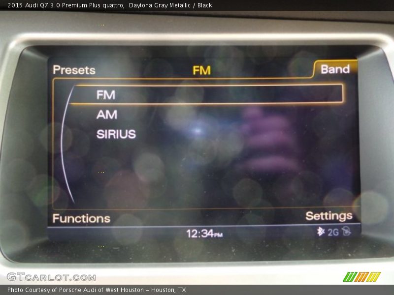 Daytona Gray Metallic / Black 2015 Audi Q7 3.0 Premium Plus quattro