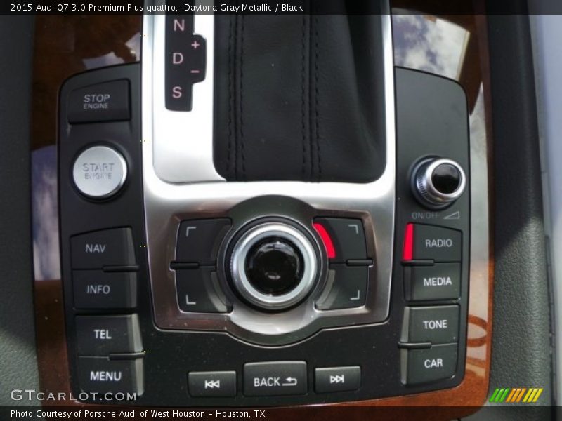 Daytona Gray Metallic / Black 2015 Audi Q7 3.0 Premium Plus quattro