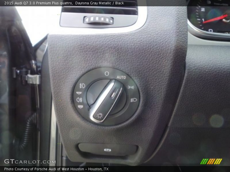 Daytona Gray Metallic / Black 2015 Audi Q7 3.0 Premium Plus quattro