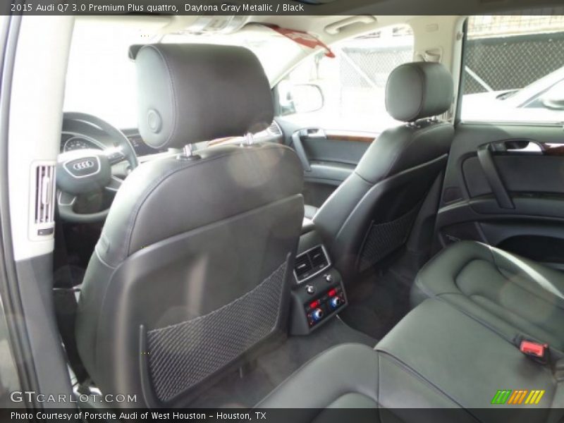 Daytona Gray Metallic / Black 2015 Audi Q7 3.0 Premium Plus quattro