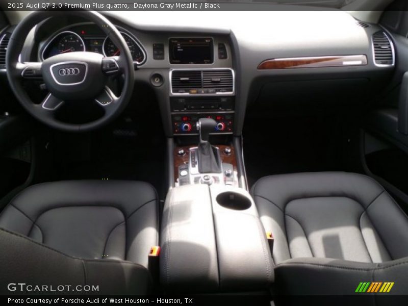 Daytona Gray Metallic / Black 2015 Audi Q7 3.0 Premium Plus quattro