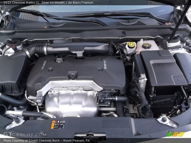 Silver Ice Metallic / Jet Black/Titanium 2013 Chevrolet Malibu LS